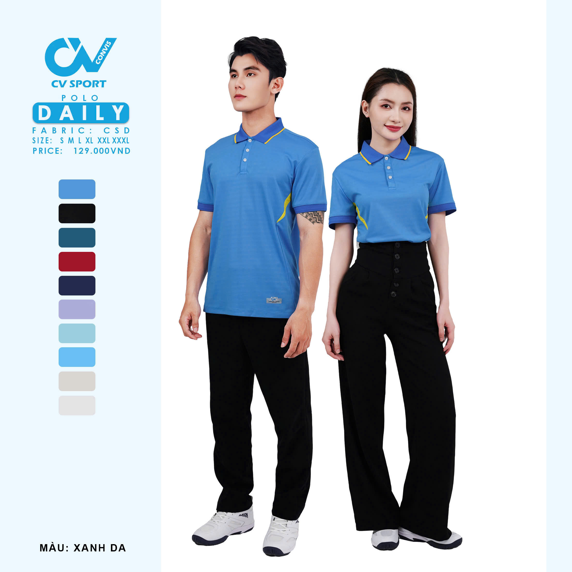 Áo cổ bẻ hãng Mẫu 5