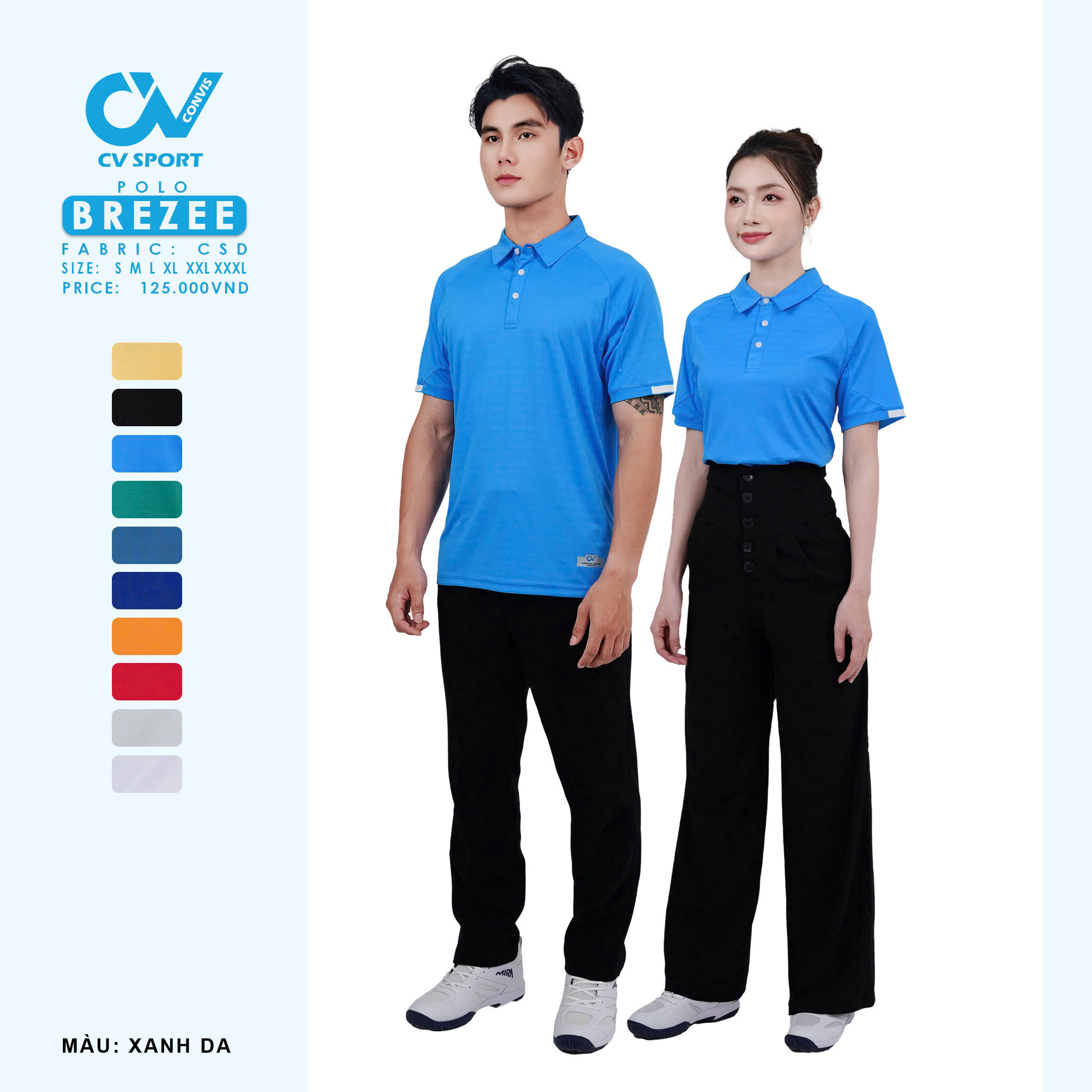 Áo cổ bẻ hãng Mẫu 5