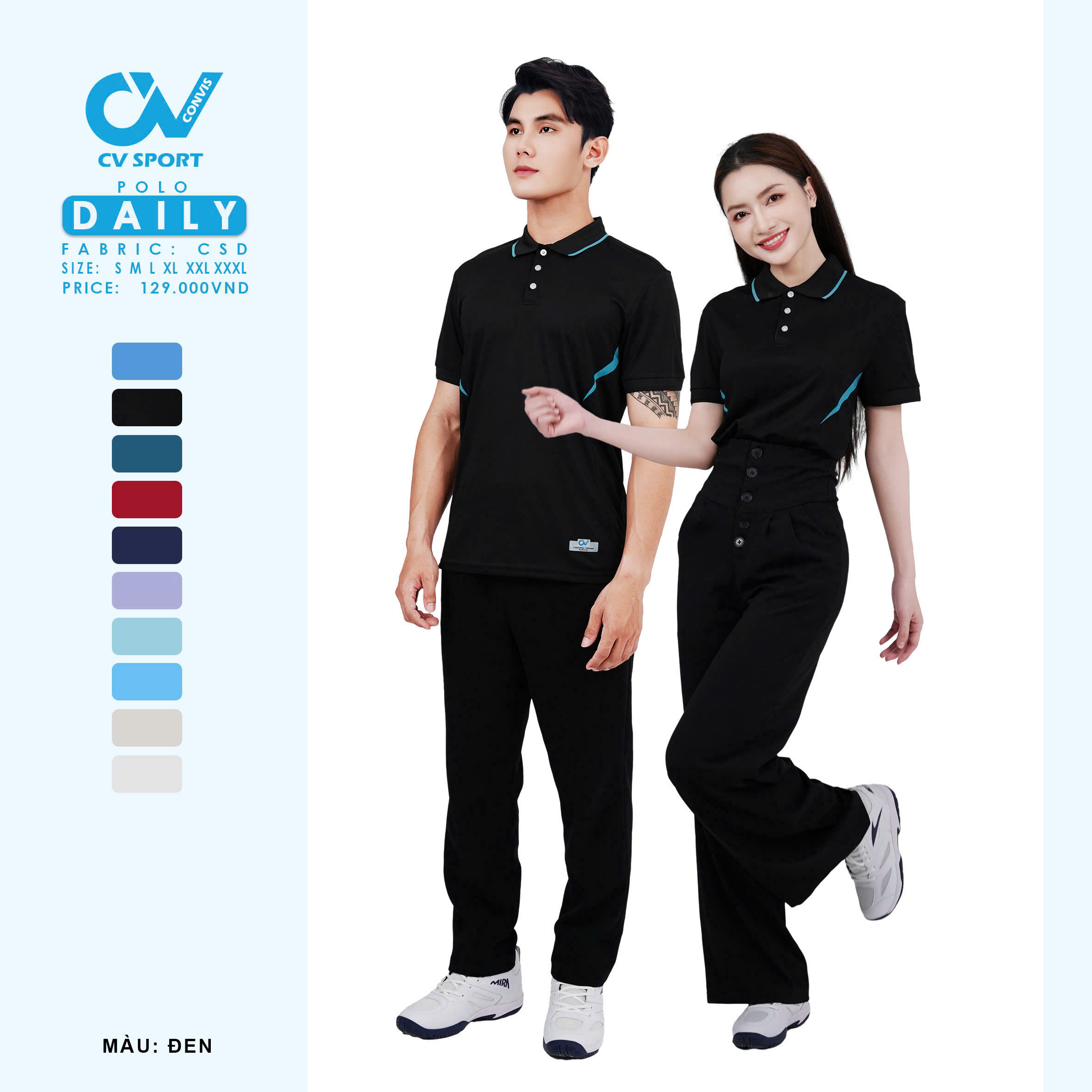 Áo cổ bẻ hãng Mẫu 5