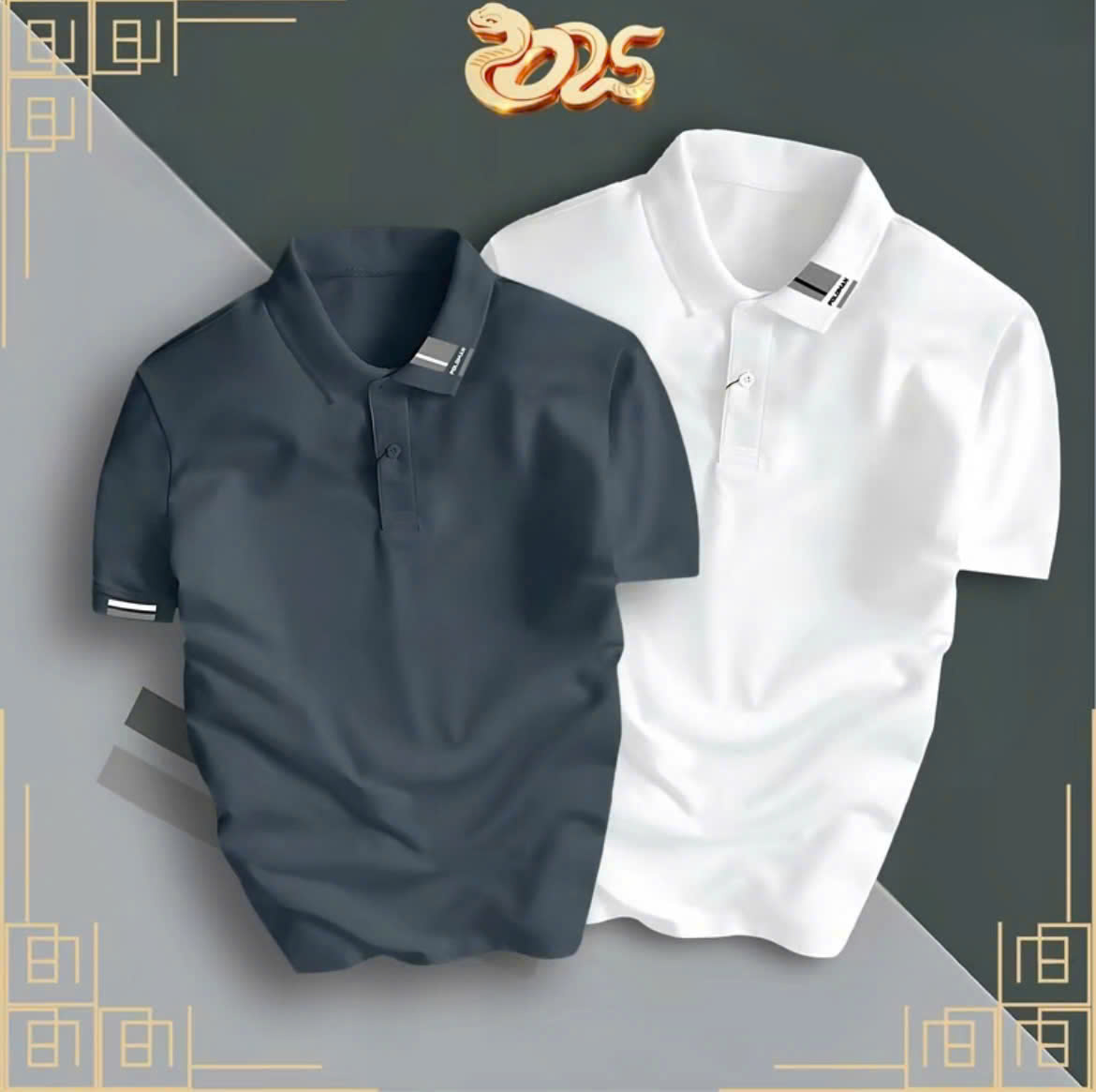 Áo cổ bẻ hãng Mẫu 14