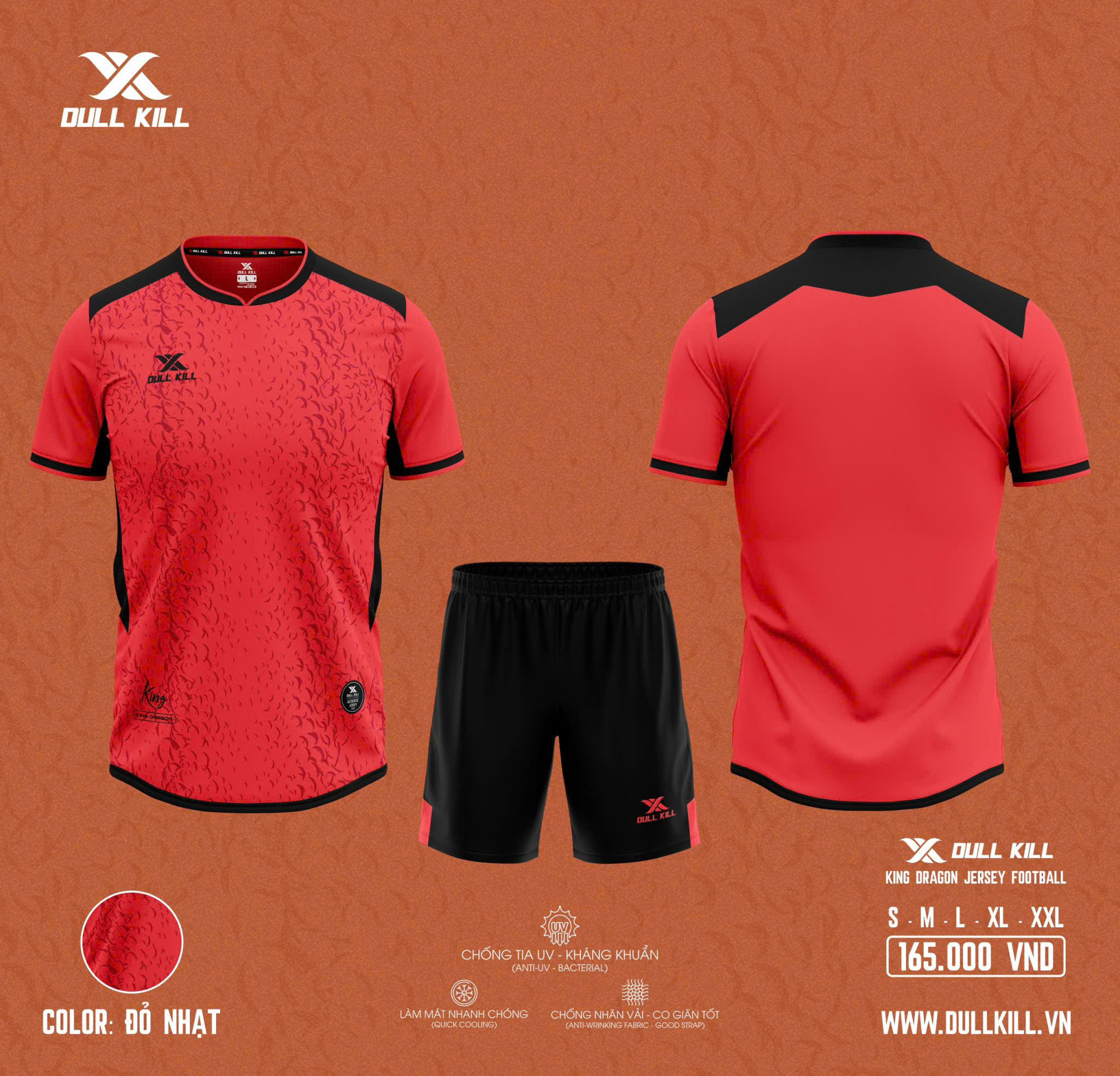 Áo Bóng đá không Logo Mẫu 20
