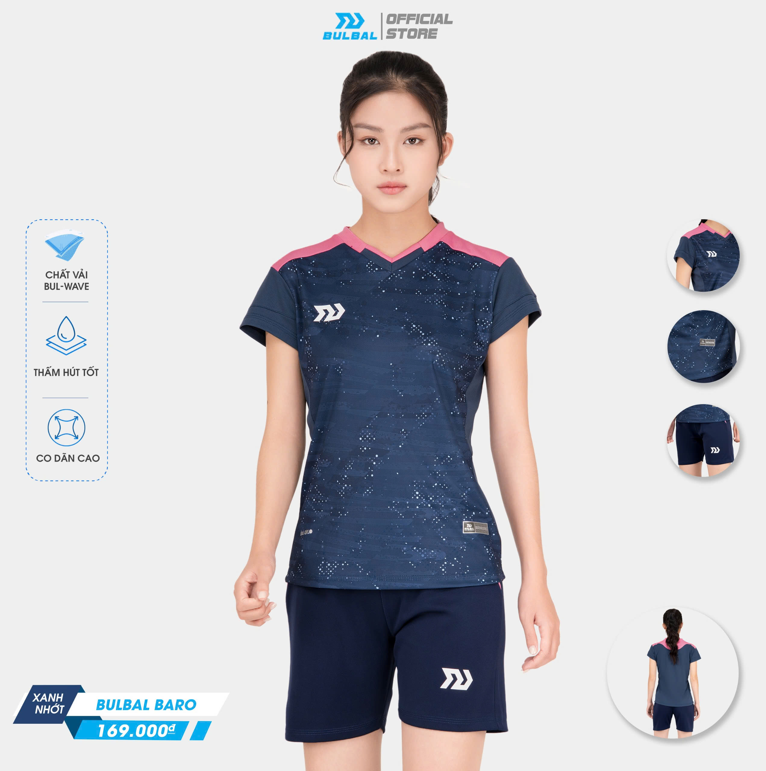 Áo bóng chuyền nữ Mẫu 10