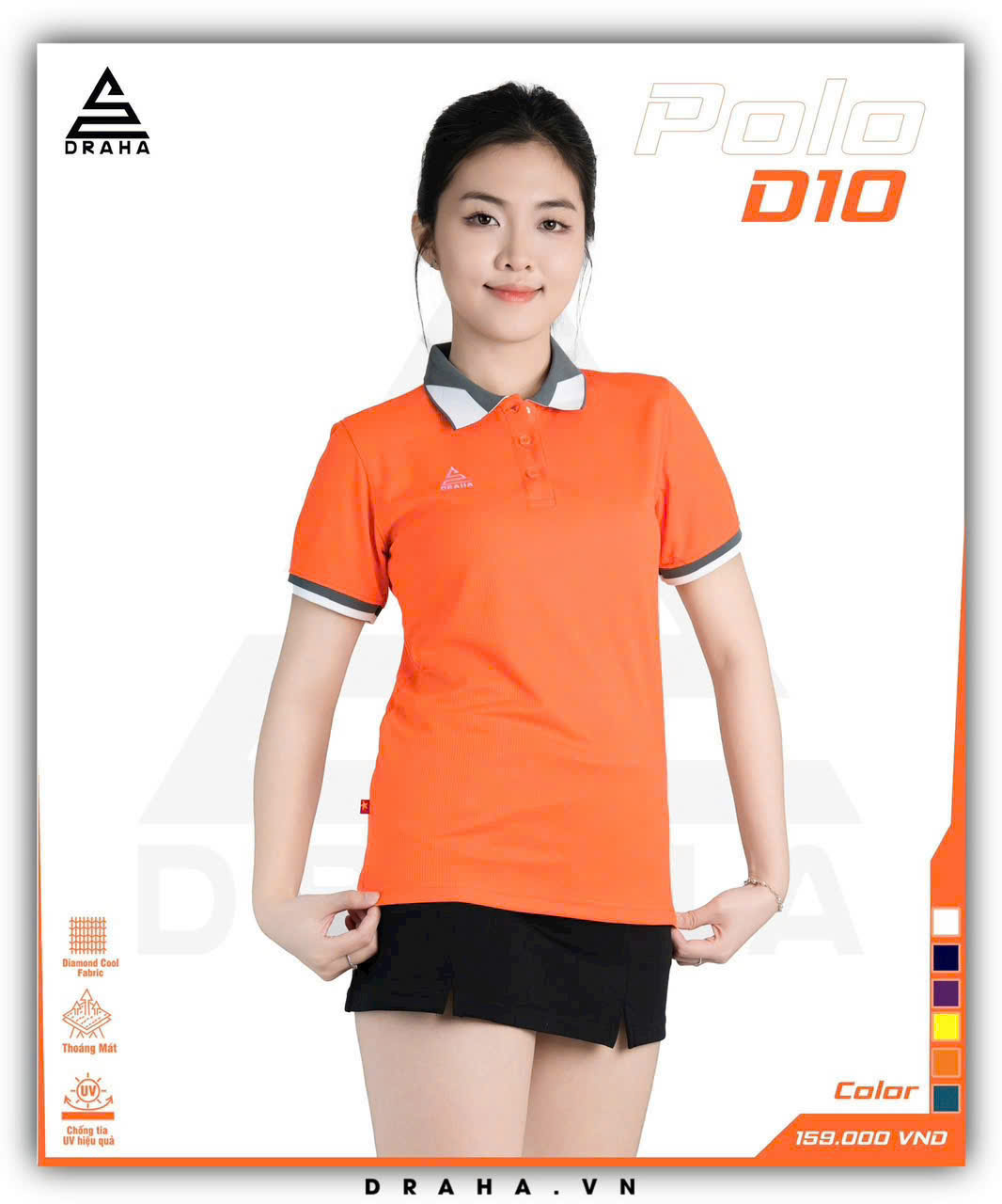 Áo cổ bẻ hãng Mẫu 1