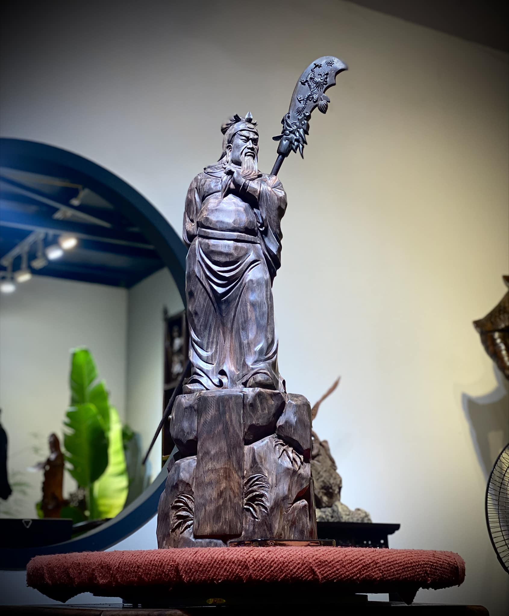 Tượng Gỗ Quan Công - Nhân Tín Nghĩa