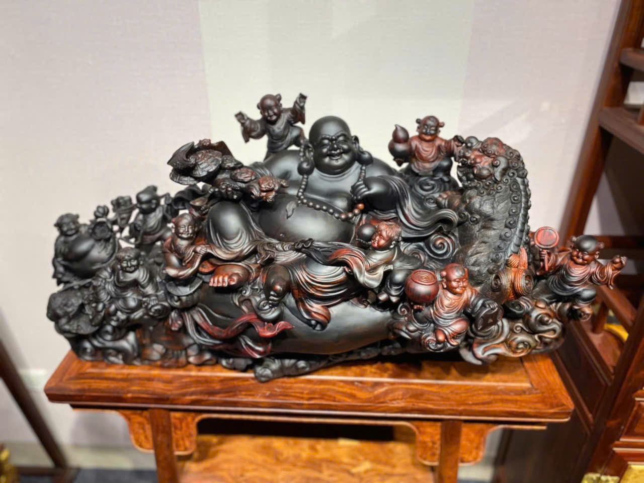 Tượng Phật Di Lặc Đẹp - Tượng Phong Thủy Di Lặc tại Việt Sử Mộc