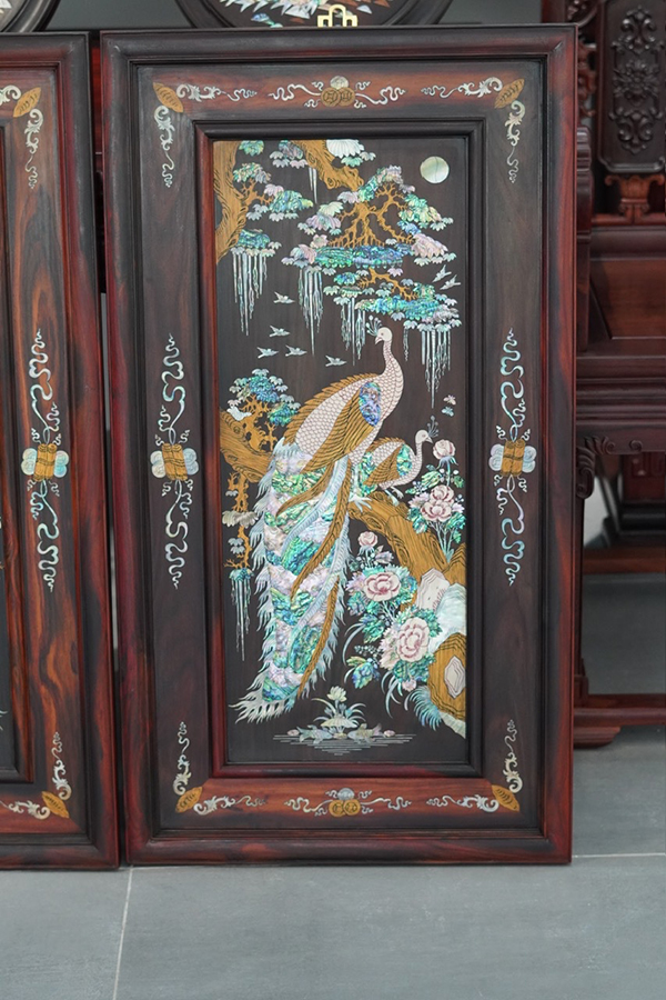 Tranh Phu Thê Viên Mãn