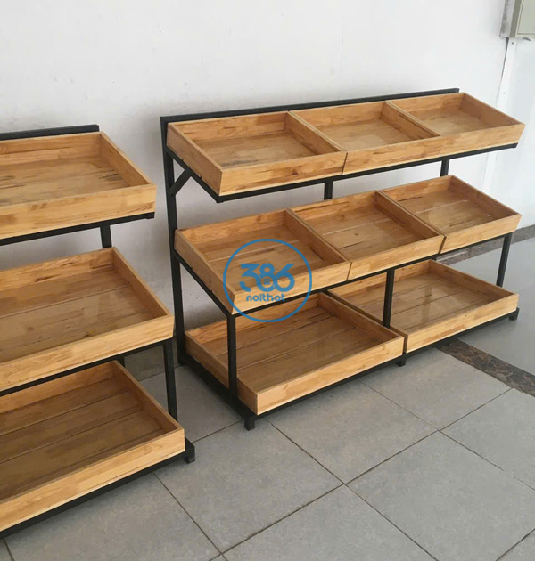 Kệ rau củ quả 3 tầng