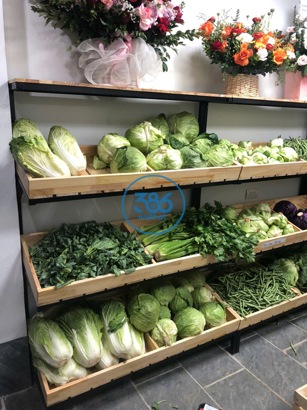 Kệ hoa quả 4 tầng