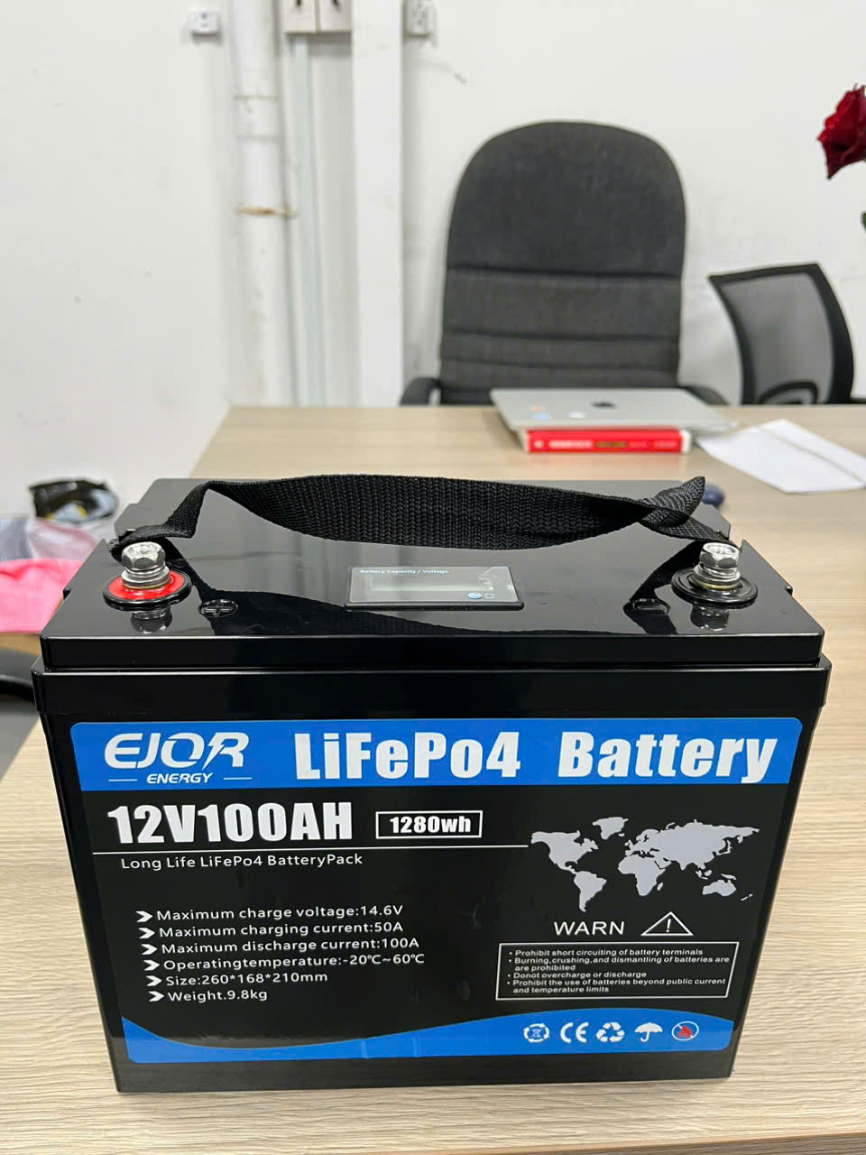 Bộ pin lưu trữ 12V100Ah và 200Ah