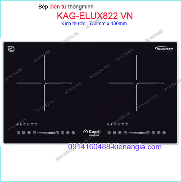 Bếp từ đôi hạnh phúc Capri KAG-ELUX822 VN