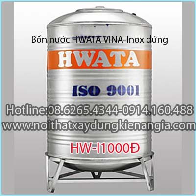 Bồn nước inox đứng HWATA VINA HW_I1000Đ