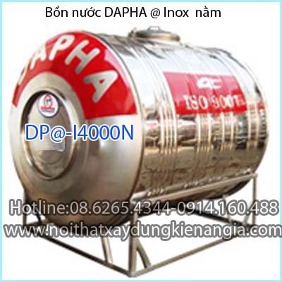 Bồn nước @ inox nằm DAPHA DP@_I4000N