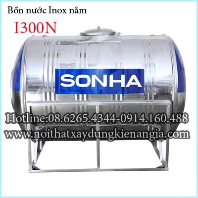 Bồn nước inox nẳm Sơn Hà I300N