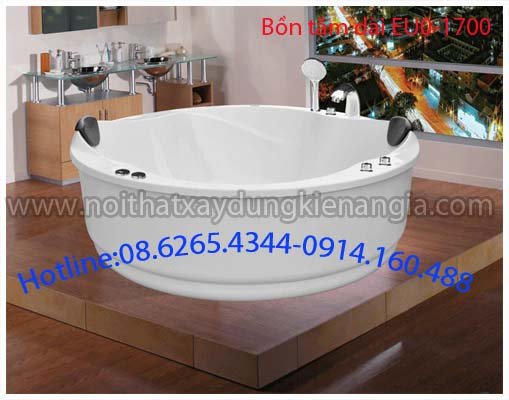 Bồn tắm chữ tròn Acrylic EUROCA EU0-1700
