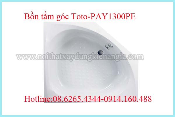 Bồn tắm góc TOTO-bồn xây PAY1300PE