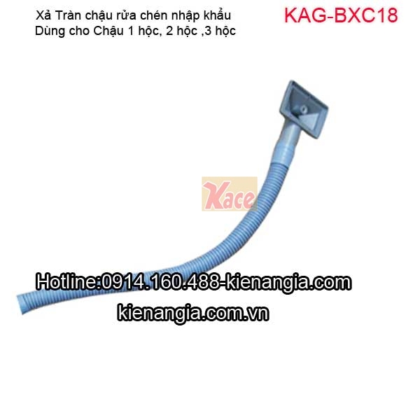 Đầu xả tràn chậu rửa chén bát KAG-BXC18