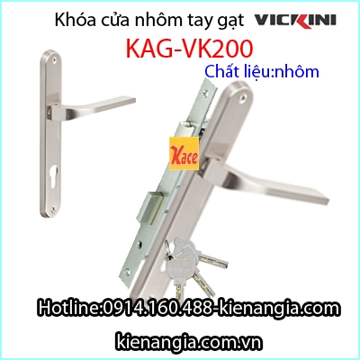 Khóa cửa ban công,sân thượng tay gạt VICKINI KAG-VK200