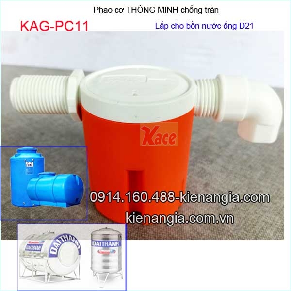 Van phao cơ thông minh bồn nước D21-KAG-PC11