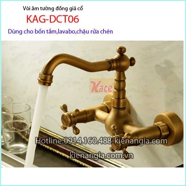 Vòi âm tường bồn tắmlavabochậu rửa KAG-DCT06