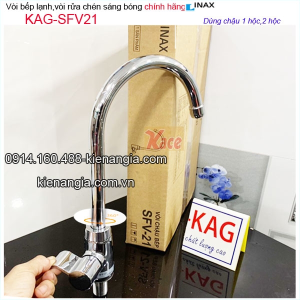 Vòi bếp lạnh Inax chính hãng SFV-21