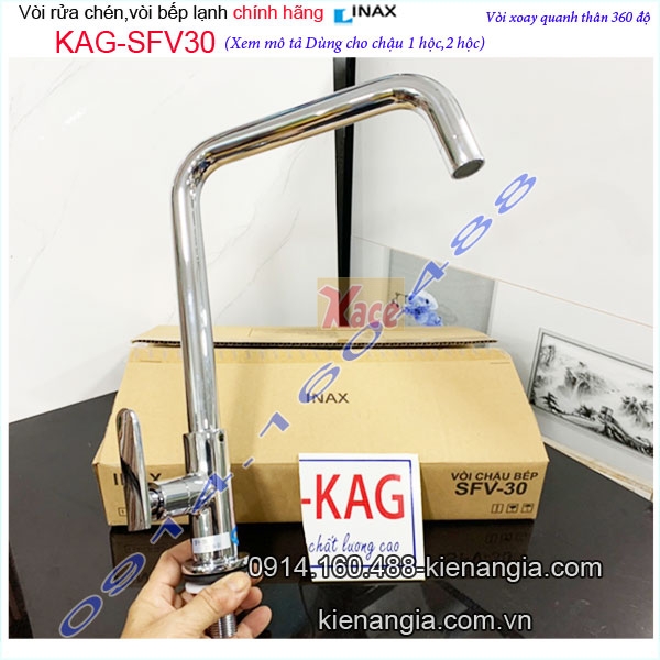 Vòi bếp lạnh,vòi cắm chậu,vòi rửa chén Inax SFV30