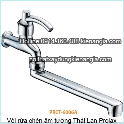 Vòi lạnh bồn tắmvòi bếp âm tường Prolax PRC-6006A