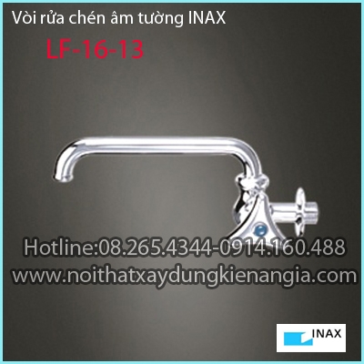 Vòi rửa chén âm tườngvòi xả bồn tắm INAX LF16-13