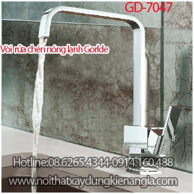 Vòi rửa chén nóng lạnh Gorlde GD7047