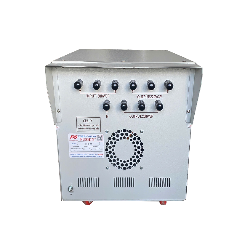 Biến áp 3 Pha cách ly 6KVA 380V/220V - DÂY ĐỒNG