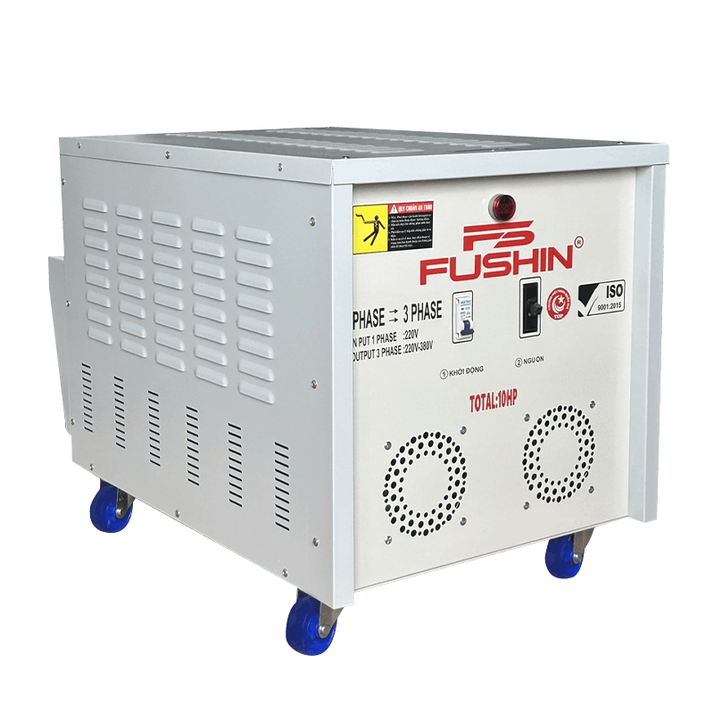 Biến áp 1 pha ra 3 pha 380V - 10HP FUSHIN