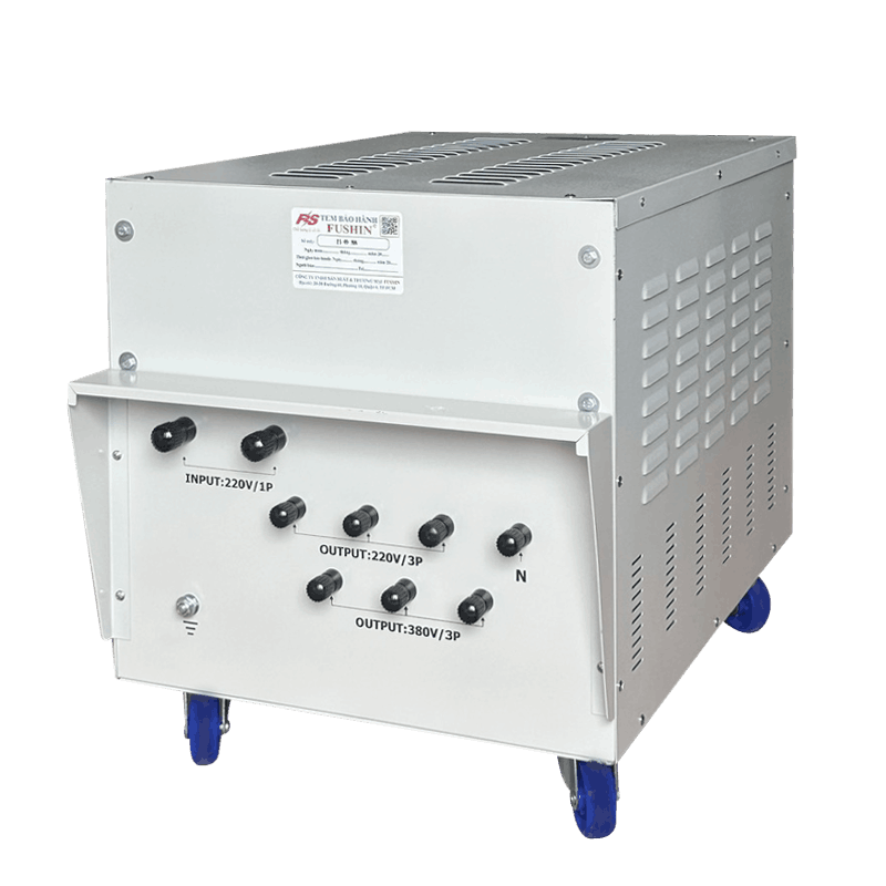 Biến áp 1 pha ra 3 pha 380V - 20HP FUSHIN
