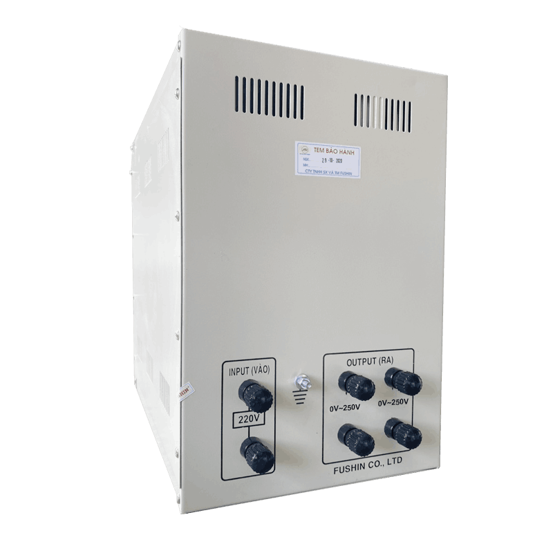 Biến Áp Vô Cấp 1 Pha 5KVA