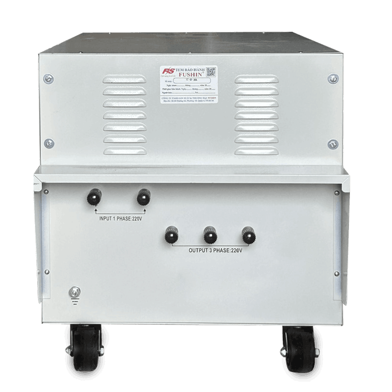 Biến áp 1 pha ra 3 pha 380V - 30HP FUSHIN