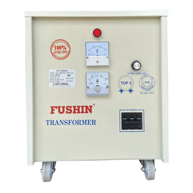 Sạc Tự Động 300A (12-24V) - Dây Đồng