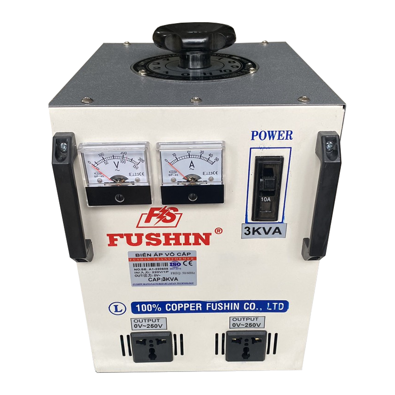Biến Áp Vô Cấp 1 Pha 3KVA