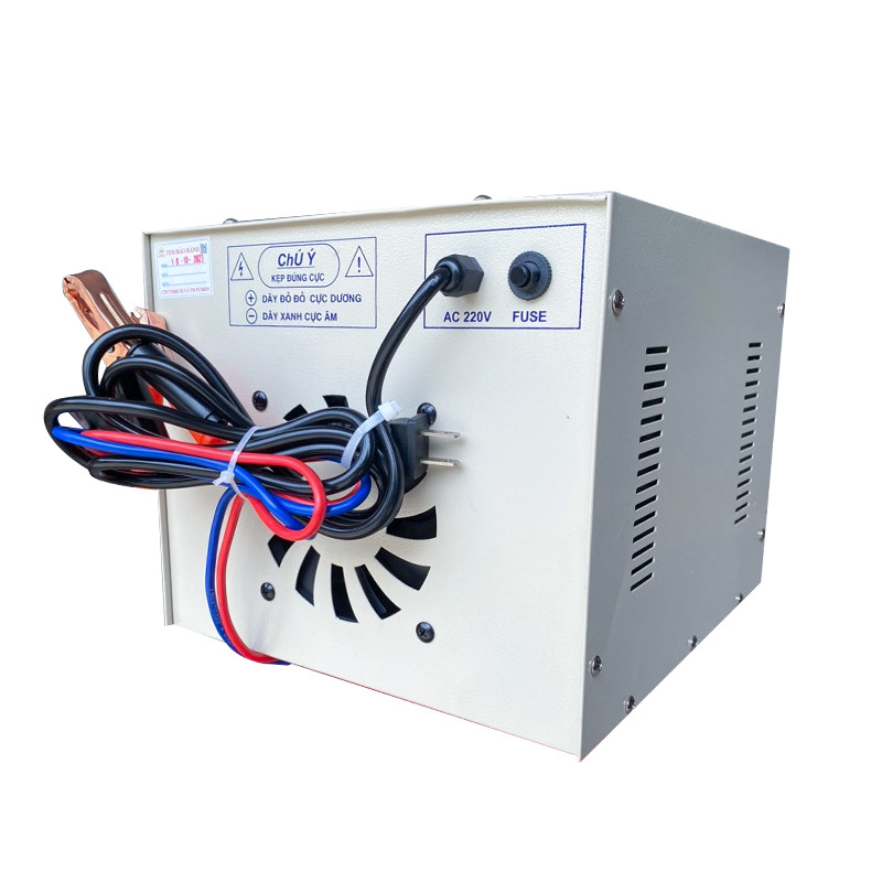 Sạc Tự Động 60A (12-24V) - Dây Đồng