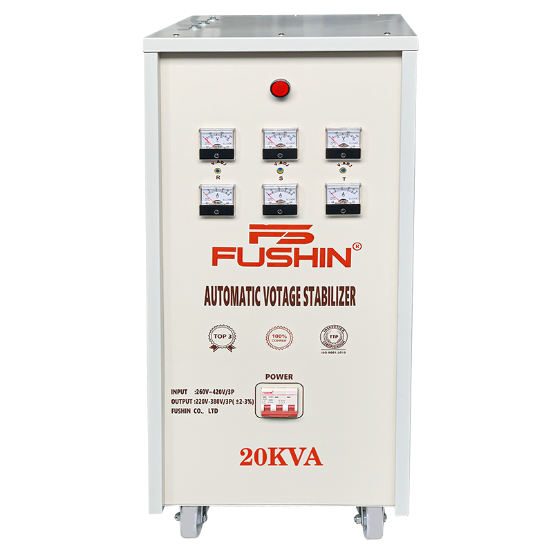 Ổn áp 3Pha 20KVA Dải 260V~430V ra 220V-380V