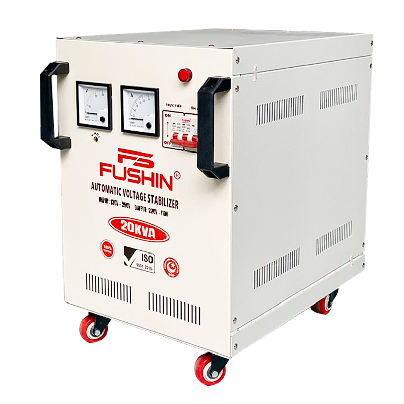 Ổn áp 1 Pha 20KVA - Dải 130V~250V