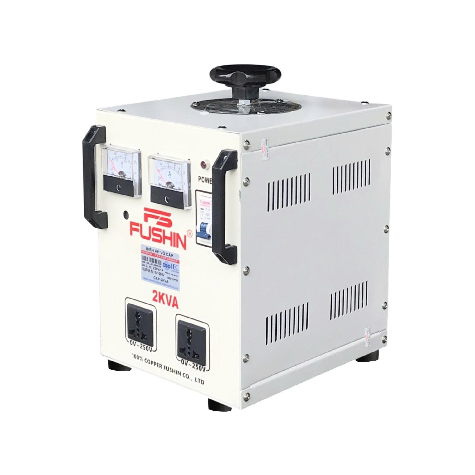 Biến Áp Vô Cấp 1 Pha 2KVA