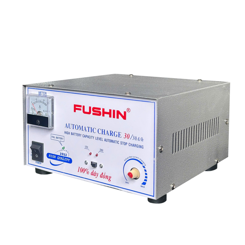 Sạc Tự Động 30A (12-24V) - Dây Đồng