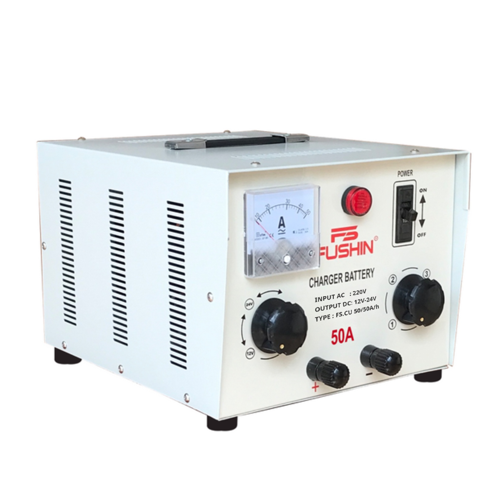 Sạc Tăng Giảm 50A (12-24V) - Dây Đồng