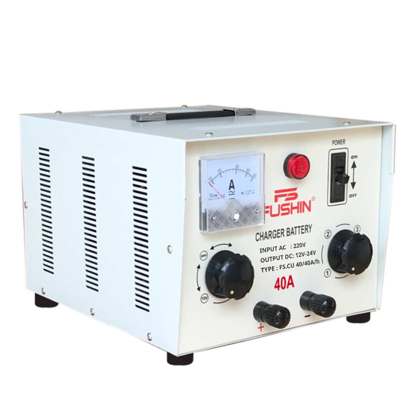 Sạc Tăng Giảm 40A (12-24V) - Dây Đồng