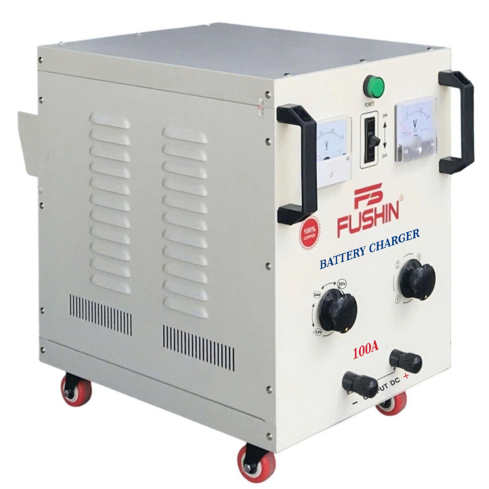 Sạc Tăng Giảm 100A (12~48V) - Dây Đồng