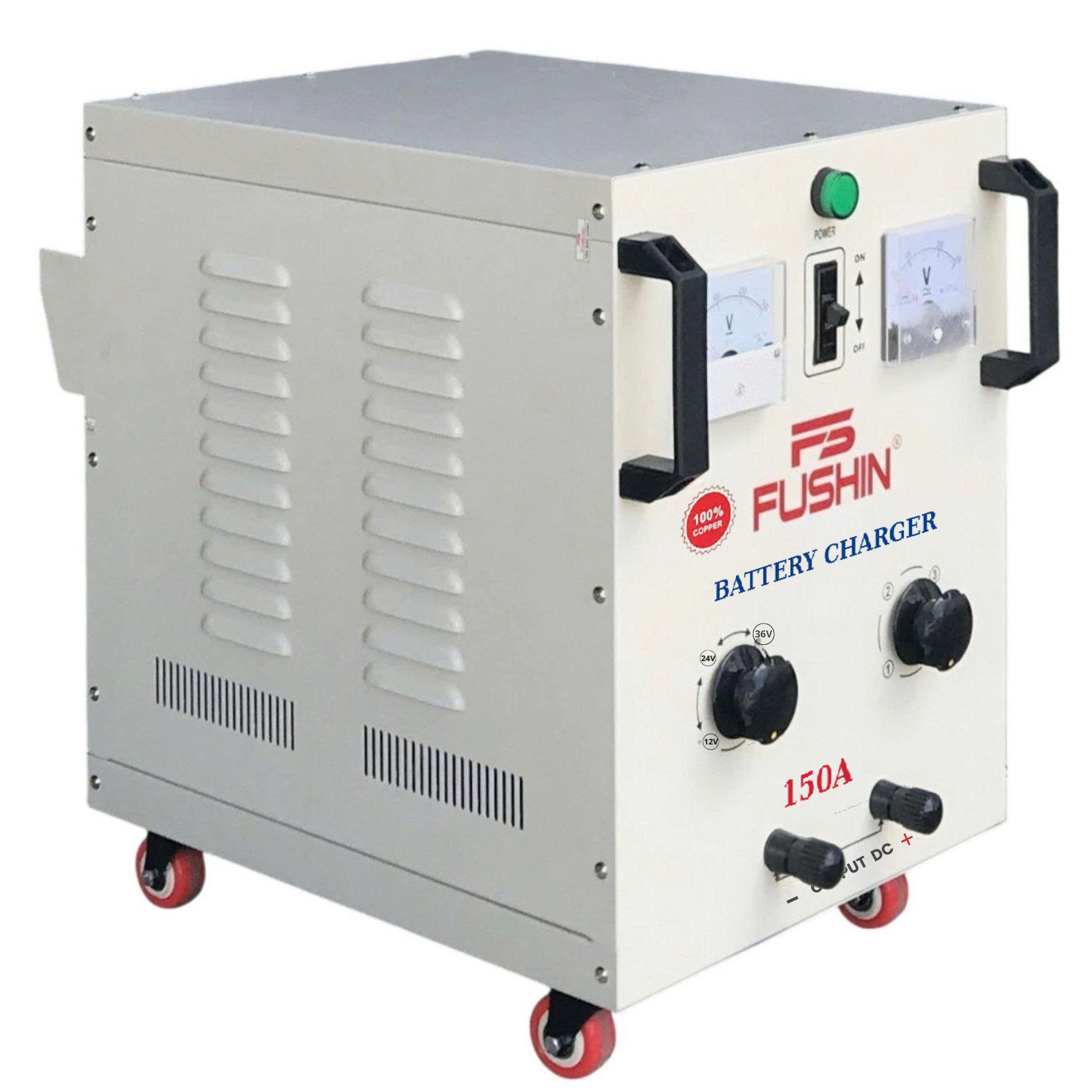 Sạc Tăng Giảm 150A (12~48V) - Dây Đồng