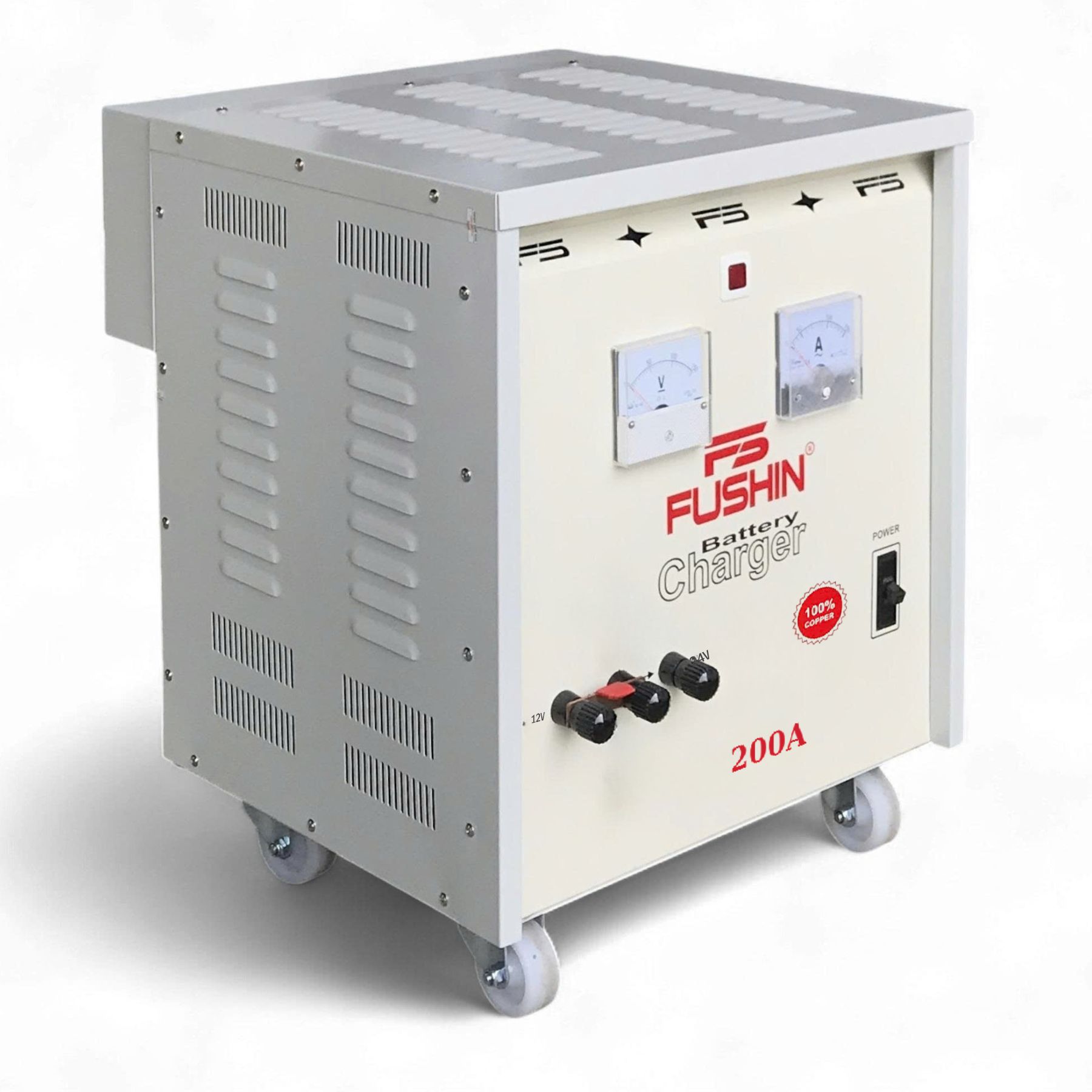 Sạc Tăng Giảm 200A (12-24V) - Dây Đồng