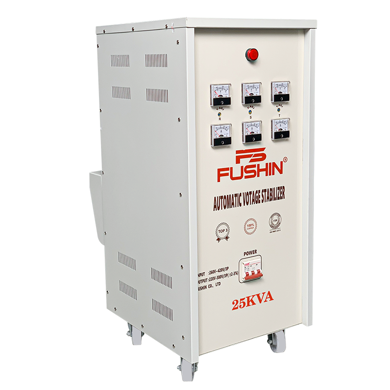 Ổn áp 3Pha 25KVA Dải 260V~430V ra 220V-380V