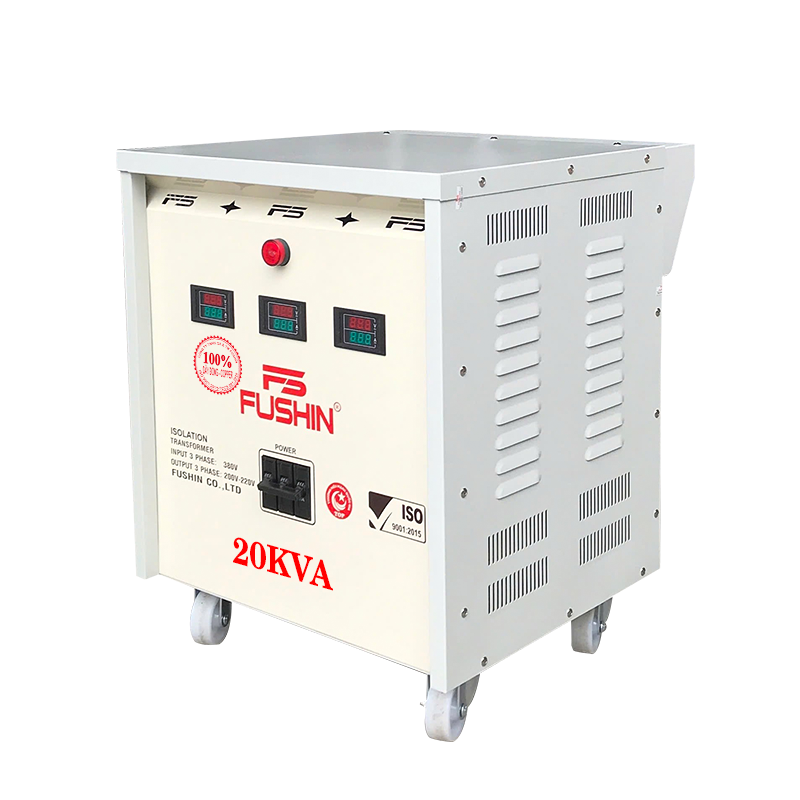 Biến áp 3 Pha cách ly 20KVA 380V/220V - DÂY ĐỒNG