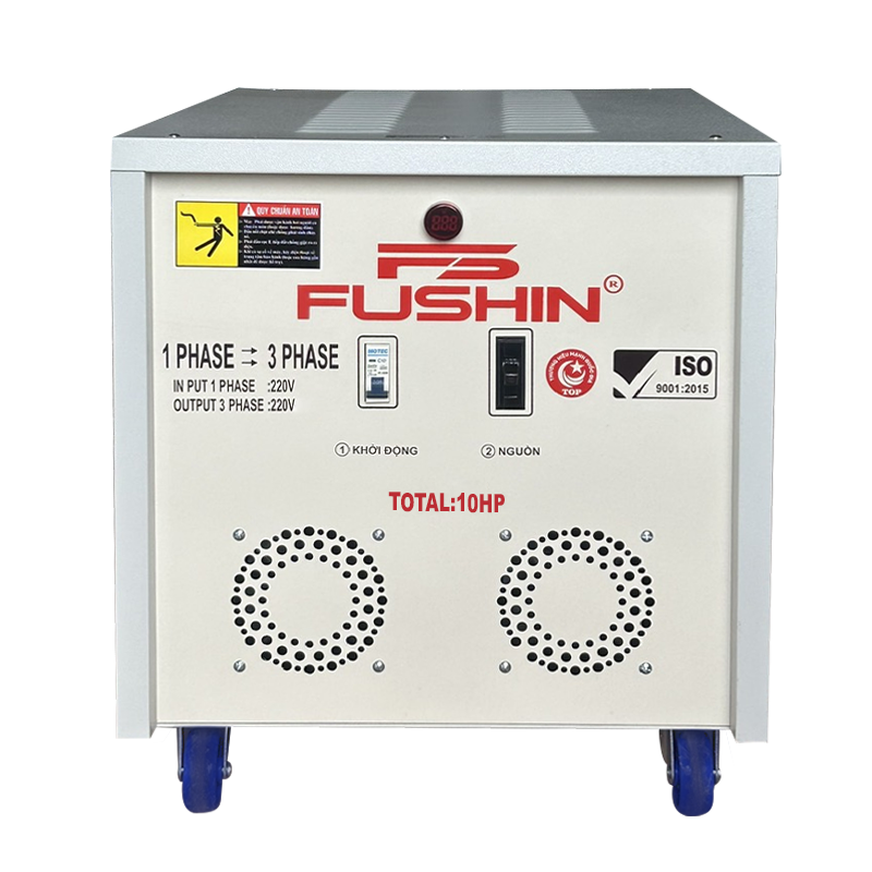 Biến áp 1 pha ra 3pha 220V 10HP