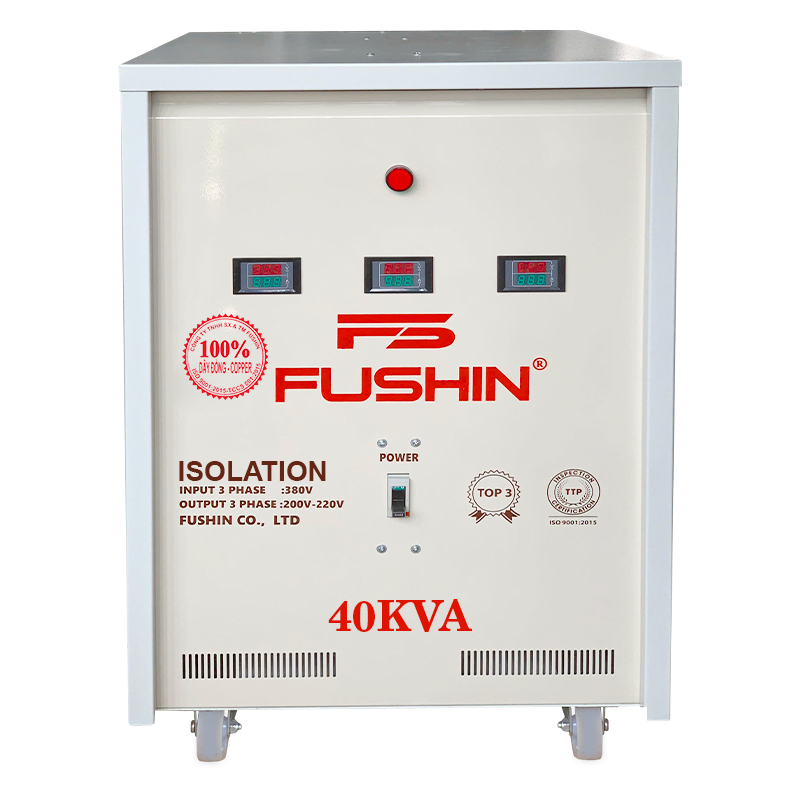 Biến áp 3 Pha cách ly 45KVA 380V/220V - DÂY ĐỒNG