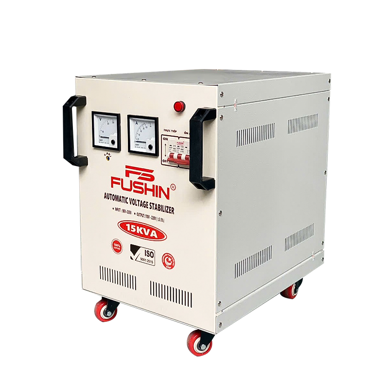 Ổn áp 1 Pha 15KVA điện áp dải 90V~250V